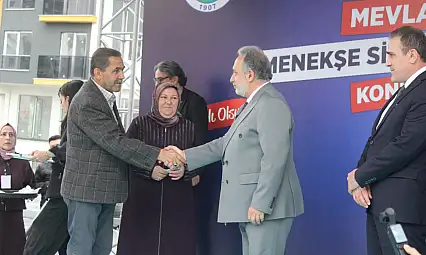 Talas'taki kentsel dönüşüm tamamlandı: 60 dairenin anahtar teslimi!
