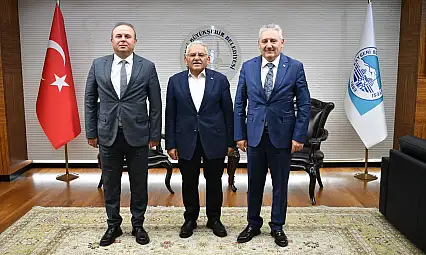 Tarım Reformu Genel Müdürü Belediye'yi ziyaret etti