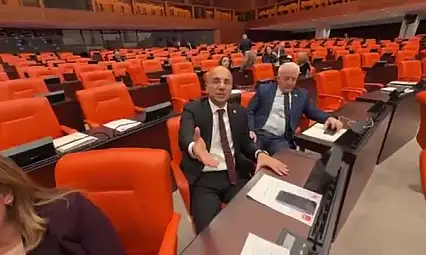 TBMM'deki 'emekli nöbeti'nde dikkat çeken diyalog