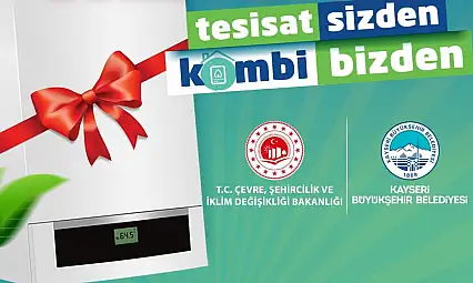 'Tesisat Sizden, Kombi Bizden' başvuruları sürüyor