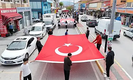 Tomarza'da 19 Mayıs ruhu: Yürüyüşe büyük ilgi