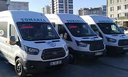 Tomarza'da planlı ulaşım dönemi başladı