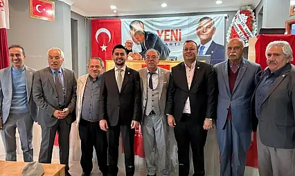 Tomarza'da YENİ Parti'nin yeni dönemi başladı! İşte o isim