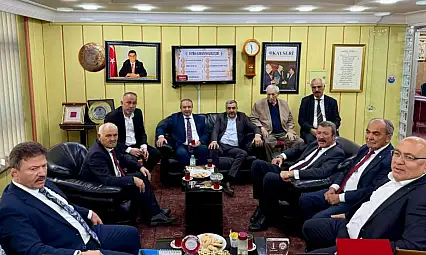 TŞOF Genel Başkanı Yiğiner'den Kayseri mesaisi