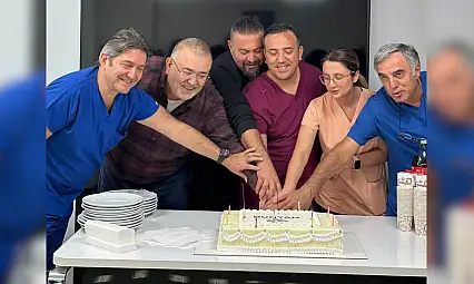 Tüp bebeğin Dünyam'a gelmesini kutladılar