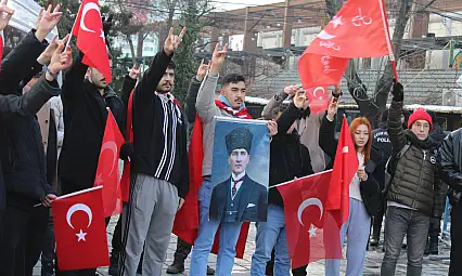 Türk Bayrağı'na yapılan saldırıya Kayseri'den sert tepki!