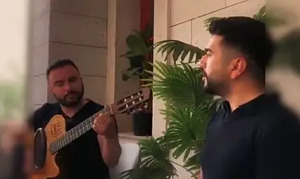 'Türk'ün Türküsü' yarışmasının birincisinden muhteşem düet