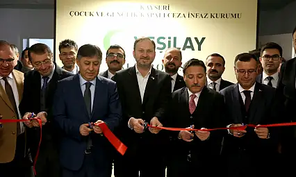 Türkiye'ye örnek projenin 64.sü çocuk cezaevi açıldı