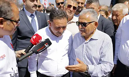 Vali Çiçek'ten Büyükkılıç'a teşekkür: 'Altın devri yaşanıyor'