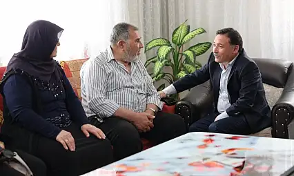Vali Çiçek'ten şehit ailelerine ziyaret