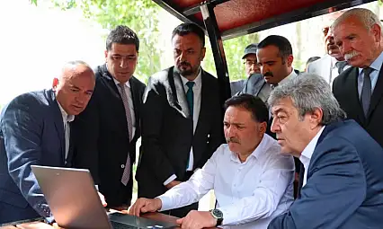Vekil Ataş söz verdiği çalışmanın başladığını duyurdu