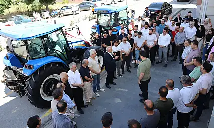 Yahyalı'da tarımın gücü artıyor! 2 yeni traktör sahada