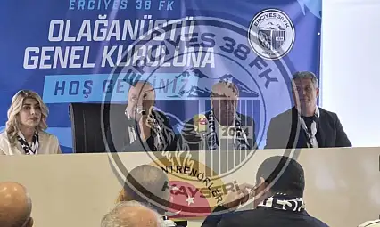 Yeni kadro belli oldu: Açıkalın Erciyes 38 FK'nın yönetimi tam liste!