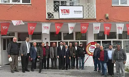 YENİ Parti Özvatan'da yeni başkan belli oldu!