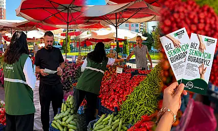 Yeşilay Kayseri'den Yakut Pazar Yeri'nde YEDAM tanıtımı