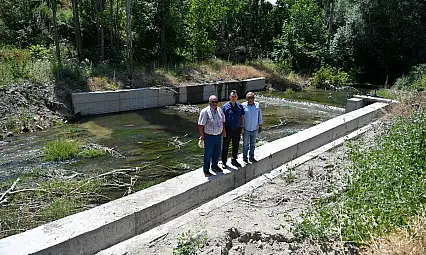 Yeşilhisar'da sulama dönüşümü: Su kaybı azalacak, verim artacak