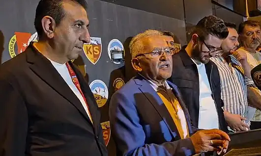 Başkan Büyükkılıç'tan Kayserispor açıklaması