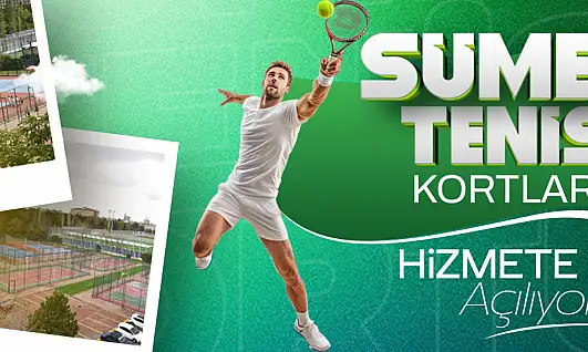 Dünya Spor Başkenti Kayseri'ye bir yatırım daha: Yeni tenis kortları hizmete açıldı