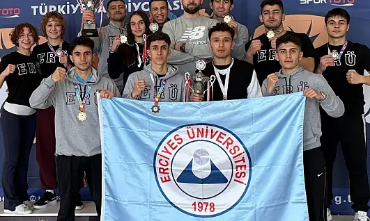 Erciyes Üniversitesi öğrencileri Burdur'dan birincilikle döndü!