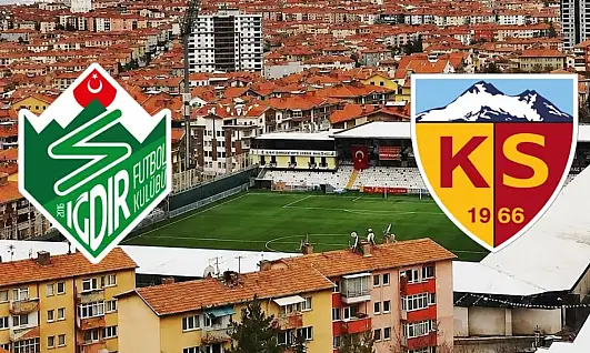 Iğdır FK – Kayserispor maçı ne zaman? Saat kaçta, hangi kanalda?