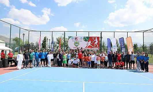 Kayseri'de 15 Temmuz anısına kortlarda mücadele