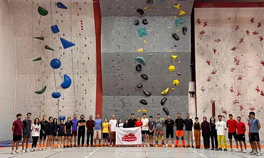 Kayserili 29 sporcu spor tırmanışta ileri seviye eğitim hakkı kazandı