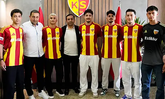 Kayserispor'da 6 imza birden