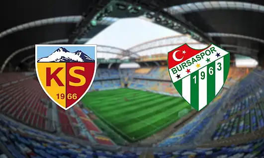 Kayserispor'da hedef dörtte dört: rakip Bursaspor