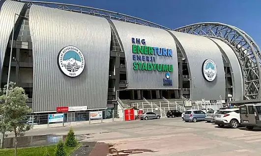 Kayserispor stadında sürpriz değişim