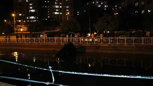 Adana'da otomobil sulama kanalına düştü: 1 ölü, 1 yaralı
