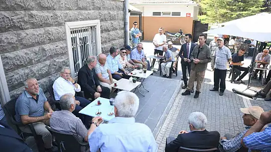 İldem'de vatandaşlarla bir araya geldiler