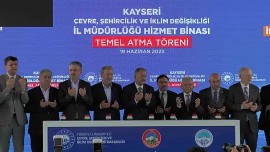 Kayseri için butona bastılar!