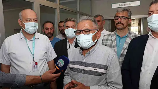 Büyükkılıç: Sağlık alanında yapılan yatırımlar yüz akımız olmuştur