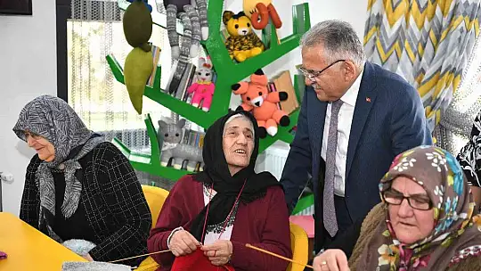 Büyükkılıç 'Ulu Çınarları' Ziyaret etti
