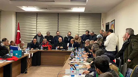 Başkan Büyükkılıç, Bakan Soylu Başkanlığı'nda Deprem Koordinasyon Toplantısı'na katıldı