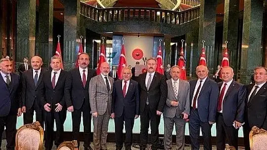 Cumhurbaşkanı Erdoğan ile görüştüler