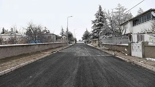 30 yıllık altyapı sorunu çözüldü