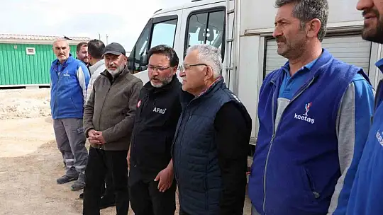 Büyükkılıç, Elbistan Kayseri Çarşısı'nda incelemelerde bulundu