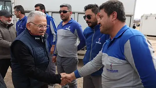 Büyükkılıç, Elbistan Kayseri Çarşısı'nda incelemelerde bulundu