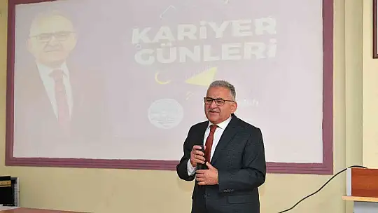 Büyükkılıç, öğrencilerle bir araya geldi