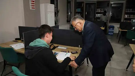 Büyükkılıç, gençlere hayallerini sordu...