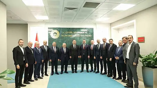 Başkan Büyükkılıç'tan Bakan Özhaseki'ye ziyaret