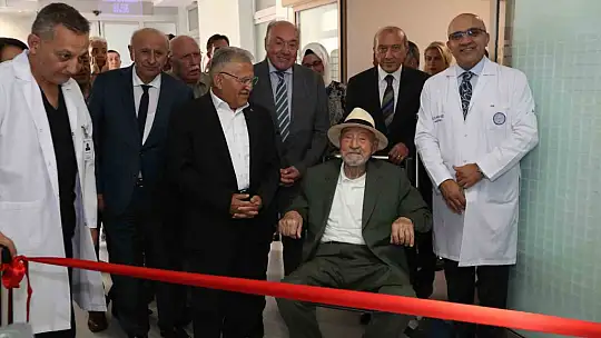 Büyükkılıç'tan engelsiz yaşam merkezi teşekkürü