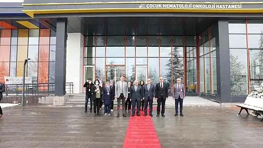 Büyükkılıç'tan KANKA'ya ve Erü Diş Hekimliği'ne ziyaret