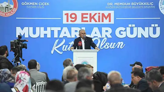 Büyükkılıç 'Canlarımız, sesimiz, temsilcilerimizsiniz'