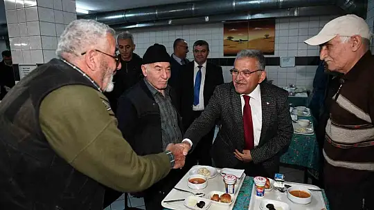 Büyükkılıç'ın ramazan ziyaretleri sürüyor...