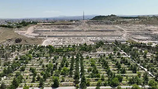 Büyükşehir'den 12 bin adet yeni mezarlık