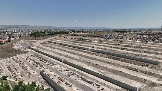 Büyükşehir'den 12 bin adet yeni mezarlık
