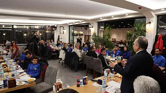 Talas'ta tebrik ve kaynaşma toplantısı
