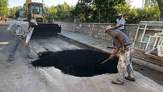 Bünyan'da yollar kışa hazırlanıyor